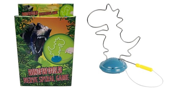DinoWorld Zenuwspiraal spel (2xAAA) 