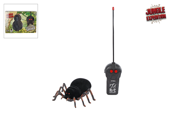Jungle Expedition RC Creepy Spin assorti 12cm (2xAA & 2xAAA) 