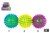 Stuiterbal Spikey met Licht 9cm assorti kleuren 