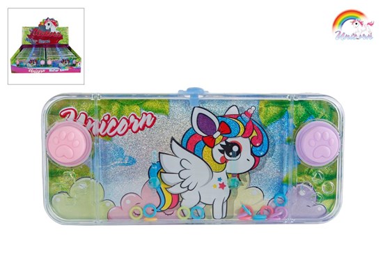 Unicorn Water Spel Console assorti kleuren 15½x7cm
