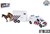 Kids Globe Volkswagen Transporter NL Politie met Paardentrailer 28cm 3+ 