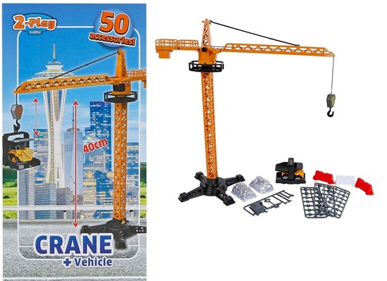 2-Play Hijskraan met Accessoires circa 40cm 