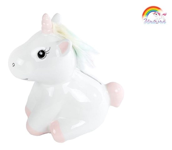 Unicorn Spaarpot Roze