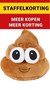 Poo Pluche POO Poep Hoop circa 18cm 
