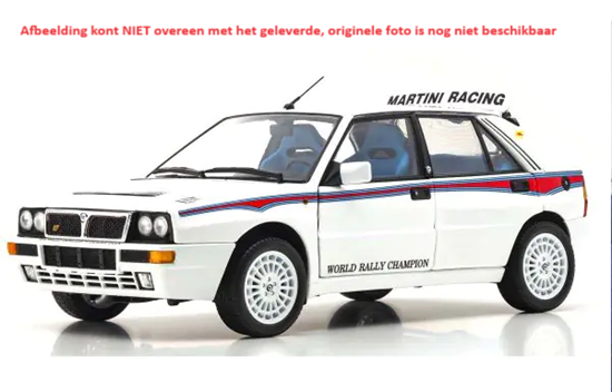 welly Lancia Delta HF Martini pull back 12cm