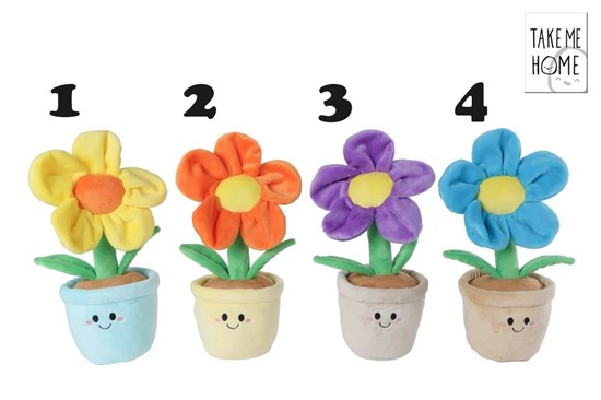 Take Me Home Pluche Bloem circa 30cm Assorti 