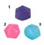 Glamour Diamond Sugar Glitter Knijpbal 6cm assort kleuren 