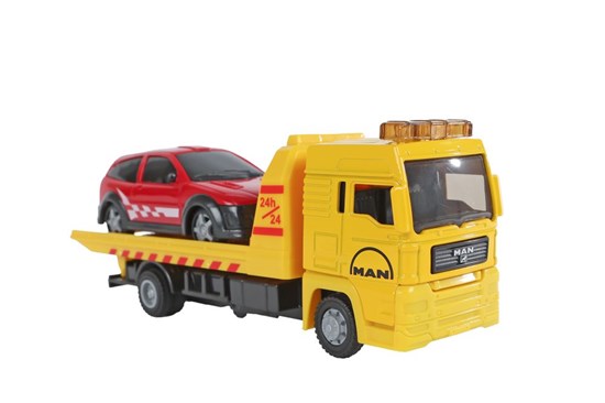 Kids Globe MAN Vrachtwagen Bergingswagen met Auto 