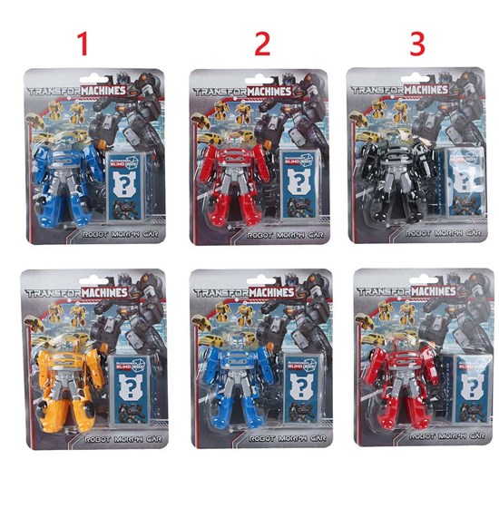 TransdorMACHINES Robot Auto circa 9½cm Assorti 