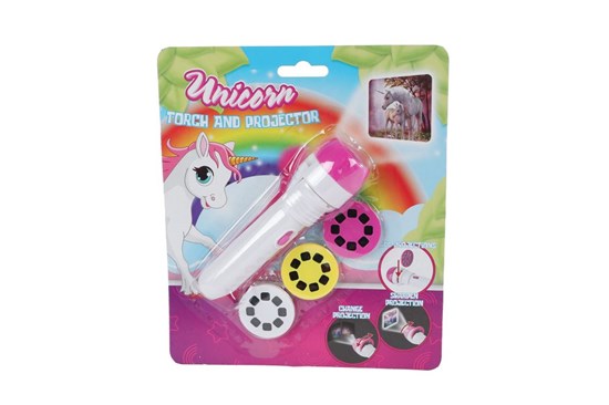 Unicorn Projector met 24 Afbeeldingen 11½cm incl. Batterijen 