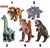 DinoWorld Pluche Dinosaurus assorti circa 33cm 
