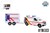 Kids Globe VW Transporter Ambulance met Aanhangwagen 27½cm 3+ 