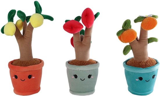 Take Me Home Plant Pluche Fruitboom 3assorti circa 28cm 