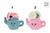 Take Me Home Plant Pluche Theepot 2assorti circa 18cm 