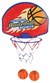 GameTime Mini Basketball Ring met Bord & Ophanghaken circa 28x21cm 