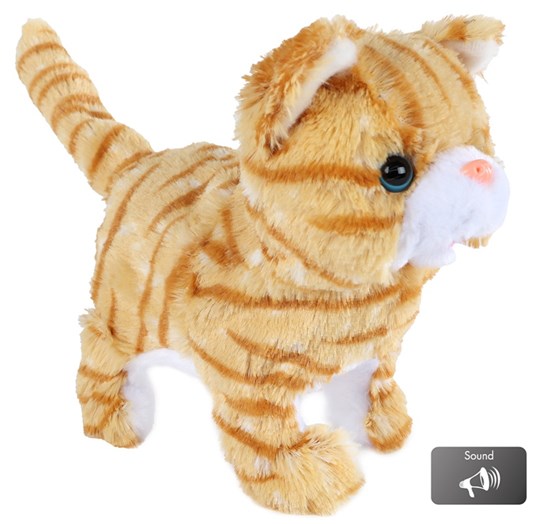 Take Me Home Looppoes Miauwend en Kwispelend 21cm 
