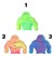Super Stretchie Gorilla Neon Colors assorti circa 12cm 