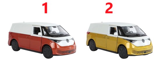 Welly Volkswagen ID Buzz Cargo ass.kleuren 13½cm 3+ 