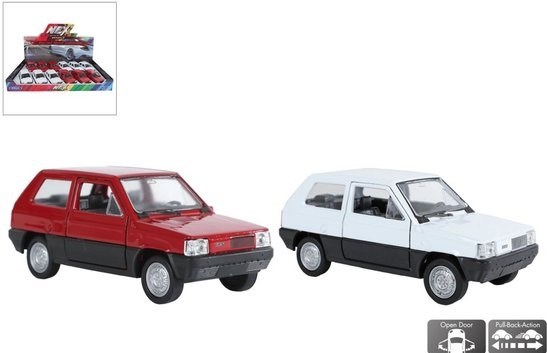Welly 1st Clkassic Fiat Panda ass.kleuren 11cm 3+ 