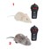 RC Muis 2.4Ghz assorti 15cm  