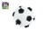 Voetbal Knijpbal Puffer circa 7cm 