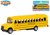 2-Play Amerikaanse Schoolbus Frictie Geel circa 14cm 