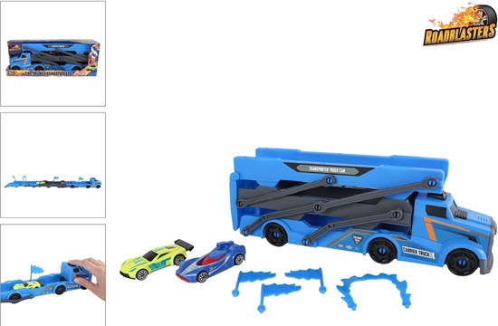Car Launch Transporter 73cm LANG ! Met Frictie 4+ 