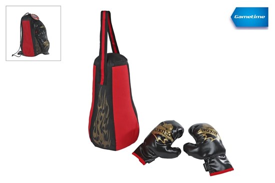 GameTime Bokszak met Bokshandschoenen circa 40cm 