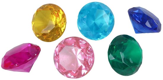 Destination Deep Reuze Diamant circa 6stuks circa 4cm 