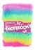 Glamour Fluffy Notitieboek A5 80blz Multi Color 16x3x22cm 