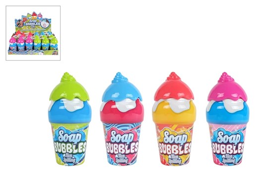 Bellenblaas IJSJE ANTI Knoeien 40ml circa 12cm assorti 