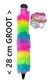 Glamour Fluffy JUMBO Pen Rainbow circa 28cm 