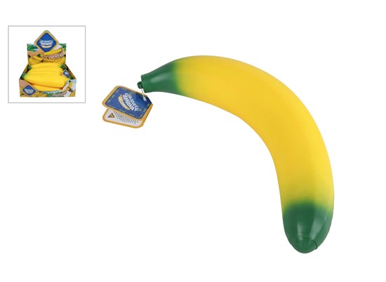 GIANT Banaan Squeeze ANTI STRESS circa 37cm 