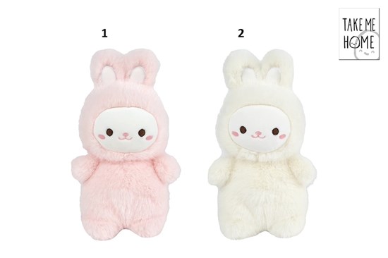 Take Me Home Pluche Konijn circa 19cm Assorti 