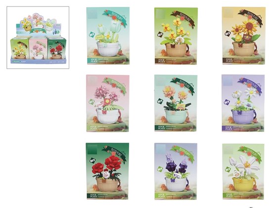 Bouwstenen Plant in Pot 173-220dlg Assorti 