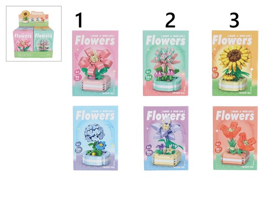 Bouwstenen Plant in Pot 99-144dlg Assorti 6+ 