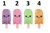 Take Away Sugar Stretch Ijsjes circa 14cm Assorti 