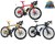 Racefiets circa 19½cm assorti 
