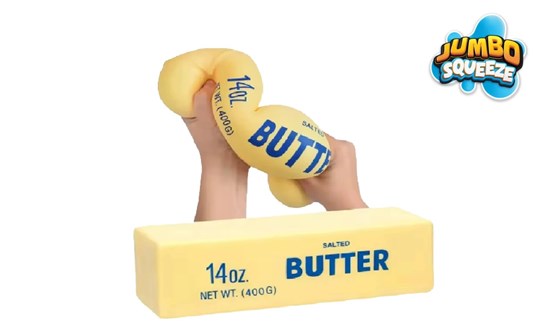 JUMBO Squeeze MEGA XXL Boter circa 20½x4x4cm 3+ 