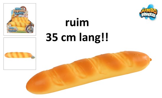 JUMBO Squeeze Baguette circa 8x8x37cm 