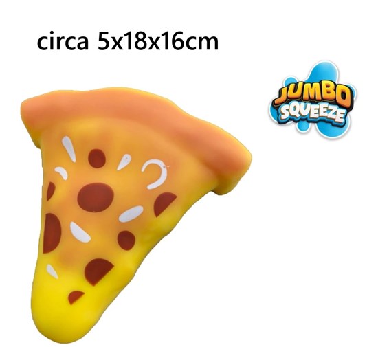 JUMBO Squeeze Pizzapunt circa 5x18x16cm 