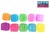 Neon Squueze Sugar Turf Cube circa 5cm assorti kleuren 
