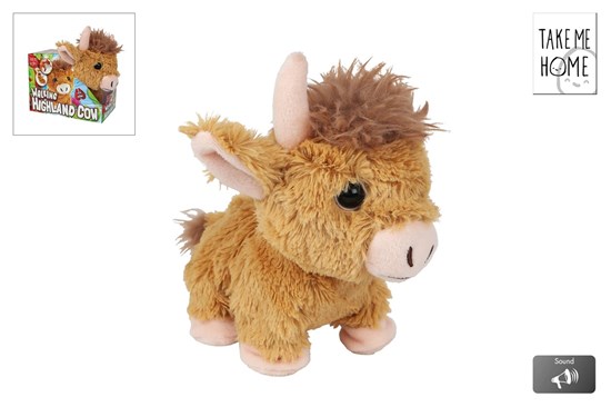 Take Me Home Highland Koe Lopend b/o circa 17cm 
