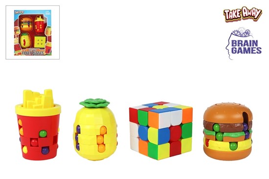 Brain Games Take Away Breinpuzzels set van 4 Spellen 