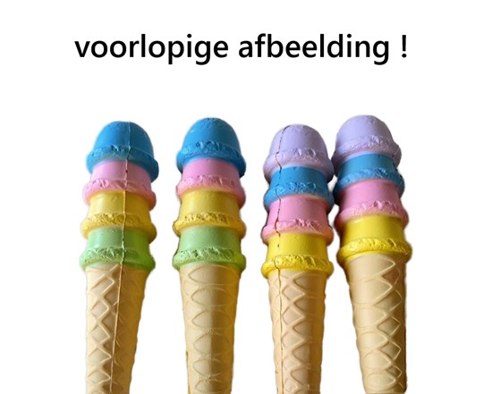 JUMBO Squeeze IJSJE met 4 Bolletjes circa 30cm  