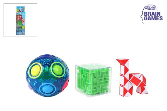 Brain Games Magische Puzzel set 3dlg 