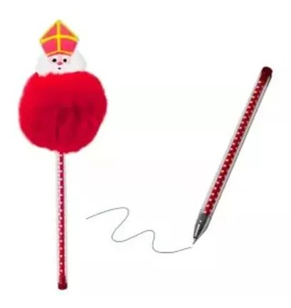 Pompom Pen Sinterklaas