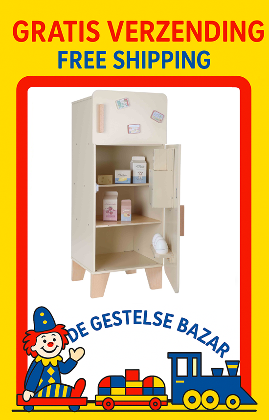 Little Dutch Houten Koelkast FSC Limited Edition 3+ 
