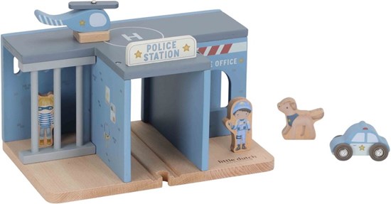 Little Dutch Houten Politiebureau met Figuren  FSC 2+ 