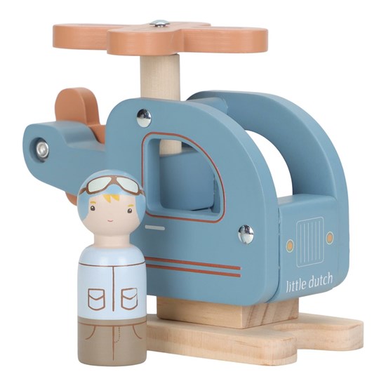 Little Dutch Houten Helikopter FSC Hout 